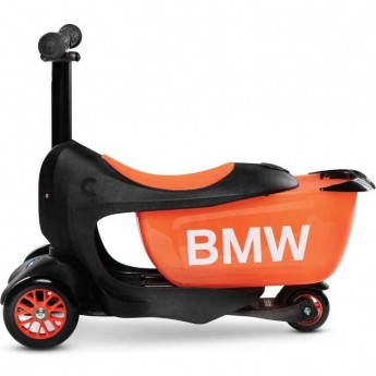 Самокат MICRO BMW MINI2GO черно-оранжевый Самокат MICRO BMW MINI2GO черно-оранжевый