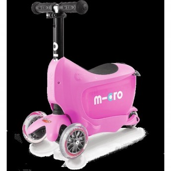 Самокат MICRO MINI2GO DELUXE розовый дисконт Самокат MICRO MINI2GO DELUXE розовый дисконт